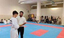 Çocuk Evleri Sitesinde kalan sporcu, kuşak sınavını başarıyla geçti