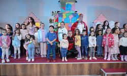 Çocuklar Sanatla Dolu Bir Şenlikte Eğlendi