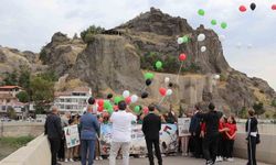 Çorum'da Uçurtmalar ve Balonlar Gazze'deki Çocuklar İçin Gökyüzüne Bırakıldı