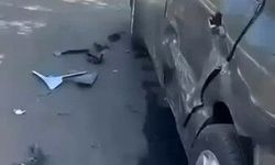 Diyarbakır'da Seyir Halindeki Araç, Park Halindeki 4 Otomobile Çarptı