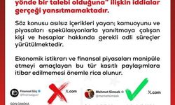 DMM, Bakan Şimşek'in İstifa İddialarını Şiddetle Reddetti