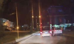 Elazığ'da Tehlikeli Makas Atma Anı Kameralara Yansıdı