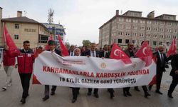 Erzurum'da Gaziler Günü Korteji Coşkuyla Gerçekleştirildi