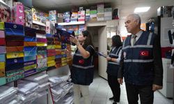 Erzurum'da Kırtasiye Ürünlerine Yönelik Denetimler Başladı