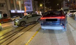 Eskişehir'de Trafik Kazası Tramvay Seferlerini Aksattı