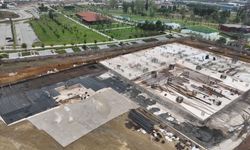 Gebze'nin Yeni Camii Projesinde İnşaat Hızla Devam Ediyor
