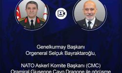 Genelkurmay Başkanı Bayraktaroğlu, NATO Askeri Komite Başkanı Dragone ile Önemli Bir Görüşme Gerçekleştirdi