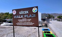 Göcek'te Ücretsiz Halk Plajı Temizlendi, Hizmete Açıldı