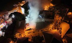 Gölyazı'da Geceyi Korku Dolu Alevler Sardı
