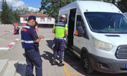 Güdül'de Okul Servislerine Güvenlik Denetimi