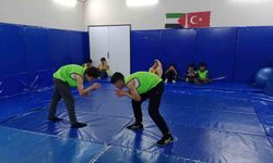 Hasköy'de Genç Güreşçilerin Heyecan Dolu Antrenmanları