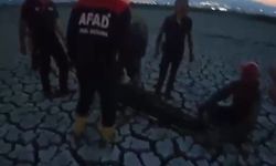 Kahramanmaraş'ta Çamura Saplanan Vatandaş Kurtarıldı