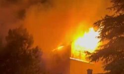 Kahramanmaraş'ta Çatı Yangını Paniğe Neden Oldu