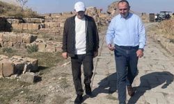 Kars Valisi Ziya Polat, Tarihi Ani Örenyeri'ni Ziyaret Etti