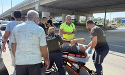 Kaza Anında Mesaj Göndererek Yakınlarını Bilgilendiren Motosiklet Sürücüsü