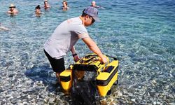 Kemer Koylarında Deniz Temizliği İçin 'Çöp Kapar' Uygulaması Başladı