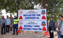 Kilis'te Traktör Sürücülerine Güvenli Tarım Eğitimi Verildi