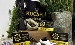 Kocaeli'de Uyuşturucu Operasyonu: Esrar, Metamfetamin ve Silahlar Ele Geçirildi