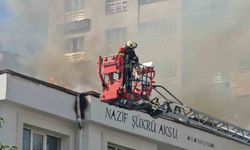 Kocasinan'da Öğrenci Yurdunun Çatısında Yangın Paniği