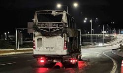 Kuzey Marmara Otoyolu'nda Yanan Otobüste İki Kişinin Cesedi Adli Tıp Kurumu'na Gönderildi