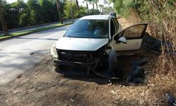 Manavgat'ta Aynı Cadde Üzerinde Peş Peşe İki Feci Kaza