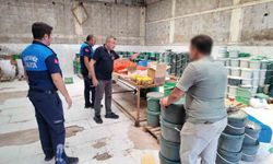 Mersin'de Hijyen Kurallarına Uymayan Turşulara İdari İşlem Uygulandı