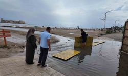 Mersin'de Sağanak Yağışlar Sonrası Su Taşkınları Oluştu