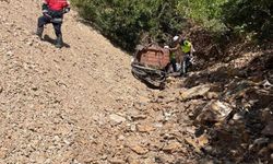 Motosiklet Kazasında Uçurumdan Düşen 74 Yaşındaki Sürücü Hayatını Kaybetti