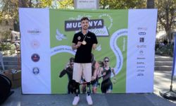 Mudanya Triatlonu'nda Muhammed Ali Aydın'ın Azmi Parladı