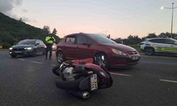 Muğla'da Otomobil ve Motosiklet Çarpıştı: 1 Yaralı