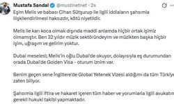 Mustafa Sandal: 'Melis ile sadece eşiz, maddi ortaklığımız yok'
