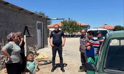 Niğde'de hayvanlara şap ve brusella aşısı yapıldı