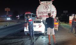 Otomobil Akaryakıt Tankerine Çarptı: 1 Kişi Hayatını Kaybetti