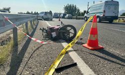 Otomobilin motosiklete çarpması sonucu 1 kişi hayatını kaybetti