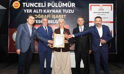 Pülümür Yer Altı Kaynak Tuzu Coğrafi İşaretle Koruma Altına Alındı
