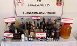 Sakarya'da Jandarmadan Sahte Alkol Baskını: 5 Şüpheli Tutuklandı