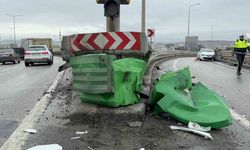 Samsun'da Viyadükte Trafik Kazası: Maddi Hasar ile Atlatıldı