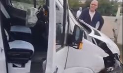 Sarıyer'de Okul Servisi Duvara Çarptı: 1 Kişi Yaralandı