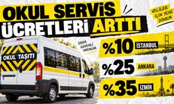 İstanbul, Anakra ve İzmir'de yeni öğrenci servis ücretleri belli oldu