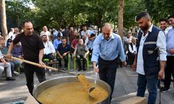 Siverek'te Geleneksel Bulguru Kaynatma Etkinliği Düzenlendi