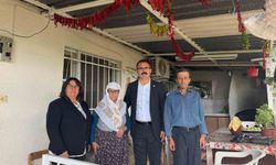 Sultanhisar'da Hane Ziyaretleri ile Ailelerin Yanında Olunuyor