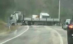 Tırın Kontrolden Çıkmasıyla Karabük-Yenice Yolu Kapandı