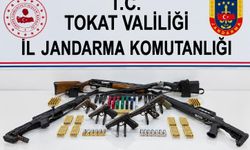 Tokat'ta Ruhsatsız Silah Operasyonu: Çok Sayıda Mühimmat Ele Geçirildi