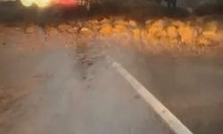 Uludağ Yolunda Heyelan Panik Yarattı