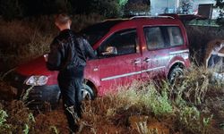 Yağışlı Hava Kazası: Hafif Ticari Araç Devrildi, 2 Yaralı
