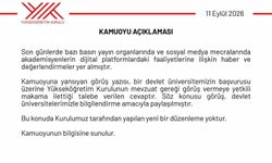 YÖK'ten akademisyenlerin sosyal medya faaliyetlerine ilişkin açıklama: 'Bu konuda Kurulumuz tarafından yapılan yeni bir düzenleme yoktur'