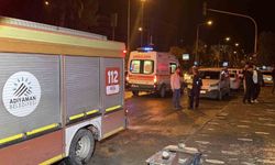 Adıyaman'da üst geçitten atlamak isteyen Aydın D. inşaat tepesine çıktı