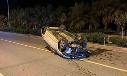 Alanya'da otomobil kazasında 2 kişi yaralandı
