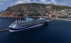 Alanya'ya 2026 yılında 10 kruvaziyerle 12 bin 876 turist geldi