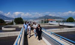 Alman Heyet, MESKİ'nin Anamur Arıtma Tesisini İnceledi